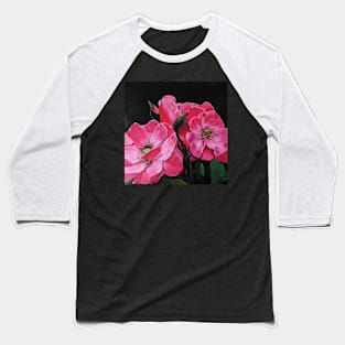 Bush Roses Baseball T-Shirt